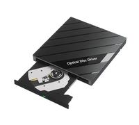 Mocoocouture Masterizzatore a disco esterno USB ad alta velocità Unità disco esterno leggero per l'accesso a Multimedia E Dati Multifunzione