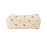 Mocoocouture Perni a pressione, organizzatore Kid School Stationeries Bag, morbido portapenne, con cerniere lisce e chiusure lampo, Fiore quadrato, Mass Beauty