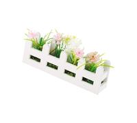 Mocoocouture Recinzione permanente modello casa in legno e polistirolo base, decorazione realistica del paesaggio, sicura per i bambini, per giocare, modellino recinzione in legno