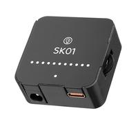 Mocoocouture Regolatore avanzato della velocità della ventola di raffreddamento per PC, controllato, con regolazione della luce visiva, supporta il raffreddamento del computer a 6 ventole e 60 W