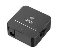 Mocoocouture Regolatore avanzato della velocità della ventola di raffreddamento per PC, controllato, con regolazione della luce visiva, supporta il raffreddamento del computer a 6 ventole e 60 W