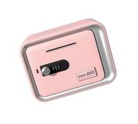 Mocoocouture Scatola di sicurezza educativa per bambini Password salvadanaio salvadanaio Promuove capacità di gestione del denaro regalo di compleanno per bambini giocattolo educativo
