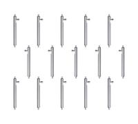 Mocoocouture Set di 15 corde per orologi, attrezzi per la riparazione e la rimozione del cinturino: barra a molla in acciaio inox, 12 mm.
