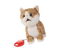 Mocoocouture Simulazione realistica di un gatto giocattolo per animali domestici che si muove e parla. Gioco interattivo per bambini. Tessuto sicuro e design in plastica