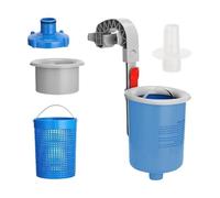 Mocoocouture Skimmer Piscina Montato A Parete Superfici Automatiche Skimmer Galleggiante Con Bassa Manutenzione Sopra Le Superfici Piscina Pavimento