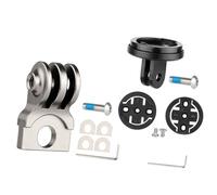 Mocoocouture Supporto luminoso versatile per bicicletta pieghevole, supporto per luce per bicicletta affidabile per il movimento quotidiano e la guida notturna, supporto per luce per bicicletta alla