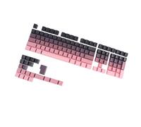 Mocoocouture Tasti ergonomici in colori resistenti allo sbiadimento, set di 133 pezzi, altezza OEM, per tastiera meccanica da gioco