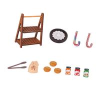 Mocoocouture Tavolozza Di Caramelle Per I Bambini Adatto Per La Maggior Parte Dollhouse Migliorata Creativo Esperienza Di Gioco Pasticceria In Miniatura Dolci In Legno