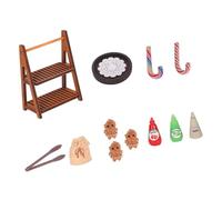 Mocoocouture Tavolozza Di Caramelle Per I Bambini Adatto Per La Maggior Parte Dollhouse Migliorata Creativo Esperienza Di Gioco Pasticceria In Miniatura Dolci In Legno