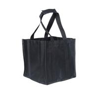 Mocoocouture Tessuto Oxford Wine Bottiglia Bag Riutilizzabile Multi Scomparto Regalo Per Bevande Bevande Portatori E Eventi Speciali Multipurpose Bevande, 9 quadrati, taglia unica