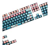 Mocoocouture Tocca i tasti con la tecnologia di sublimazione del colore. 119Key Puddings Retroilluminato PBT PC per maggiore comfort e durata. Tasti traslucidi