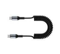 Mocoocouture USB Tipo C Molla Avvolto Filo Cavo Doppio Maschio Terminale Cavo Telefoni Cavo di Ricarica Rapida Per Laptop Compresse