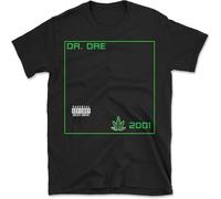 MOCTON. Dr Dre 2001 Album Cover Hip Hop Rap T Shirt Black L