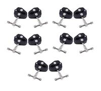Mocturnity 10 Pacchetti Morsetto per Granchio Fotografia con /1/4&3/8 Pollici Asta Pinze per Fotocamere Rig DSLR,Aste da 15 mm,Luci,Ombrello, Mensole, Piastra di Vetro