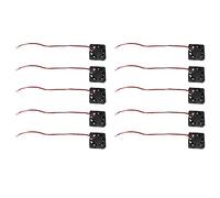 Mocturnity 10 pezzi 40 mm x 10 mm 0,12 A 2 pin 5 V DC cuscinetto a maniche ventilatore