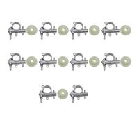 Mocturnity 10 set 2500/3800 pezzi di ricambio per motosega pompa 'olio per motosega con ingranaggio a vite fine, adatto per motosega 25 cc / 38 cc