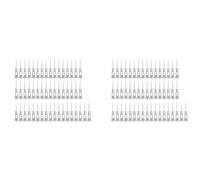 Mocturnity 100 Pezzi Golf tee Doppio Strato di Palla di Plastica Tee Morbido Bassa Golf Strumento