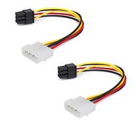 Mocturnity 2 cavi (R) 4 pin a 6 pin femmina di alimentazione per PCI Express adattatore femmina