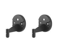 Mocturnity 2 supporti regolabili, supporto microfono montato a parete, base fissa, fori al centro, supporto universale per microfono e luce
