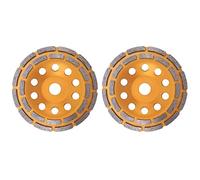 Mocturnity 2 x 150 mm 7 Pollice Diamante 2 Riga Segmento Mola Disco Levigatrice Taglio Abrasivo Strumenti Abrasivi 22 mm Foro per calcestruzzo