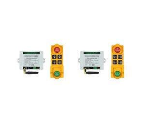 Mocturnity 2 x DC 12 V 24 V 36 V 4 CH LED Interruttore Relè Uscita Radio Trasmettitore Impermeabile Ricevitore 433 MHz