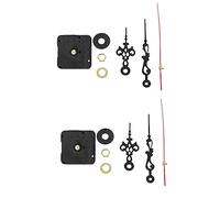 Mocturnity 2 x Movimento Orologio al Quarzo Kit DIY di Riparazione Modulo Meccanismo con