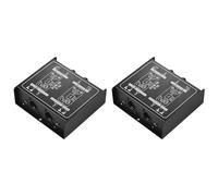 Mocturnity 2 x Premium Audio Box Stampato a Iniezione Diretta - Cancelatore di Unità di Passiva con Pad di Ingresso per Connessioni Chitarra E Basso