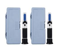 Mocturnity 2 x rifrattometro con scala doppia ATC - Idrometro a gravità specifica e produzione di vino e birra kit fatto in casa