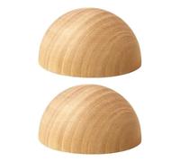 Mocturnity 2 x Strumenti di ceramica Stampo di modellazione semi-sferico/Semicircolare fai da te Ciotola di ceramica rotonda / Cestino Strumenti di modellazione in ceramica diametro 7 cm