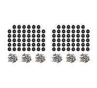 Mocturnity 240 piedini in gomma per tagliere morbidi con viti in acciaio inossidabile, 0,28 x 0,59 per mobili, elettrodomestici ed elettronici