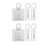 Mocturnity 2x Interruttore un Scheda Magnetica per Hotel di Alta Qualità Interruttore un Risparmio Energetico Inserire La Chiave per L'Alimentazione con 6 Carte
