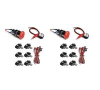 Mocturnity 2X Kit Di Accessori Essenziali per Macchina CNC 3018PROVe, Arresto Di Emergenza, Sonda Tocco di Regolazione Strumento Z, MicroInterruttori
