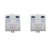 Mocturnity 2X Relè di ritardo di tempo AC 120 V 220 V Interruttore di ritardo di accensione e spegnimento 1-480 Min Ritardo di spegnimento regolabile Controller di automazione domestica