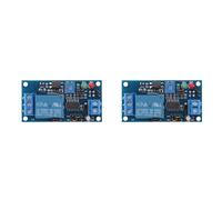 Mocturnity 2X Ritardo relè di ritardo 12 V CC Modulo interruttore di accensione/spegnimento ritardato con timer