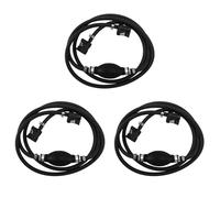 Mocturnity 3 x Set di tubi flessibili per carburante da 2 m per fuoribordo P-Rimer connettore della lampadina