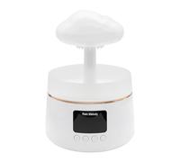 Mocturnity 300 ml Umidificatore d'aria con Nube di Pioggia e Funghi Suoni di Gocce d'acqua Luci Notturne Colorate Diffusore di Oli Essenziali Aromaterapia