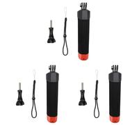 Mocturnity 3X Kit di montaggio subacqueo con impugnatura galleggiante impermeabile per fotocamere sportive 8