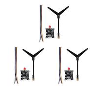 Mocturnity 3X Kit Trasmettitore di Trasmissione Video VTX 1,2,3 G per Parti di Modello Di Elicottero 'aereo di Drone RC FPV