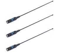 Mocturnity 3X RH-771 Dual Band VHF/UHF BNC Talkie Antenna Radio Portatile per TH-28A TK100 C150