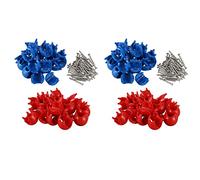 Mocturnity 40 Pz Corda da Arrampicata Netto 12mm Connettore di Plastica Fibbia Un Rete Accessori Arrampicata per Parti di Corda Arrampicata Altalena All'Aperto