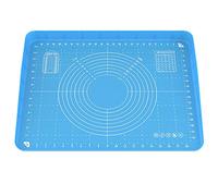 Mocturnity 40X60Cm Teglia da Forno nel Silicone Tappetino da Impasto Antiaderente per Impasto per Impastare Utensili da Cucina per Impastatrice per Pizza - Blu