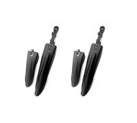 Mocturnity 4X Nero Set Parafango Parafango Anteriore Posteriore Pneumatico Bici Strada Bicicletta Montana Guardia Fango Grande