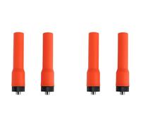 Mocturnity 4X Walkie Talkie Antenna Morbida -20 Mini Antenna Corta SMA-F Doppia Banda VHF UHF per UV-K6 UV-21 UV-17 UV-18Pro Max Radio A