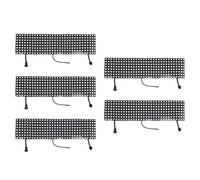 Mocturnity 5 X LED Matrix Panel, WS2812B RGB 832 pixel, matrice digitale flessibile e personalizzabile, schermo LED indirizzabile