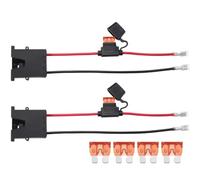 Mocturnity Cablaggio Adattatore di Alimentazione 12 Volt di Ricambio 2 Pezzi con Fusibile da 6 Pezzi Imbracatura Batteria 12V per Giocattoli da Montare