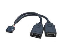 Mocturnity Cavo adattatore USB 9PIN a tipo E Cavo adattatore USB 9PIN a tipo E per pannello Cavo Adattatore USB 9PIN a Tipo E Key-A