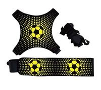 Mocturnity Cintura da allenamento Pallone da calcio, Supporto per l'allenamento della pratica individuale di lancio del calcio di calcio Controllo Cintura regolabile Allenamento per bambini adulti
