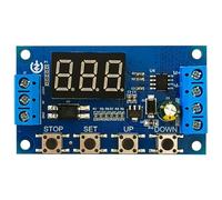 Mocturnity Driver motore DC da 3,3 V a 15 V con e ritorno, modulo di ritardo di temporizzazione automatico, trigger di segnale, motore spazzolato da 50 W.