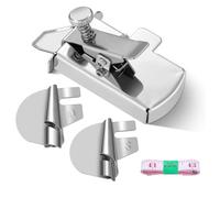 Mocturnity Guida per Cucitura Magnetica per Macchine da Cucire, Piedino per Orlo da 8/10 mm e Metro da Sarta per Ricambi di Macchine da Cucire