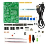 Mocturnity Kit di saldatura per fai da te con misuratore multifunzione, tensione, corrente e temperatura, generatore di segnali PWM, parti allentate, .